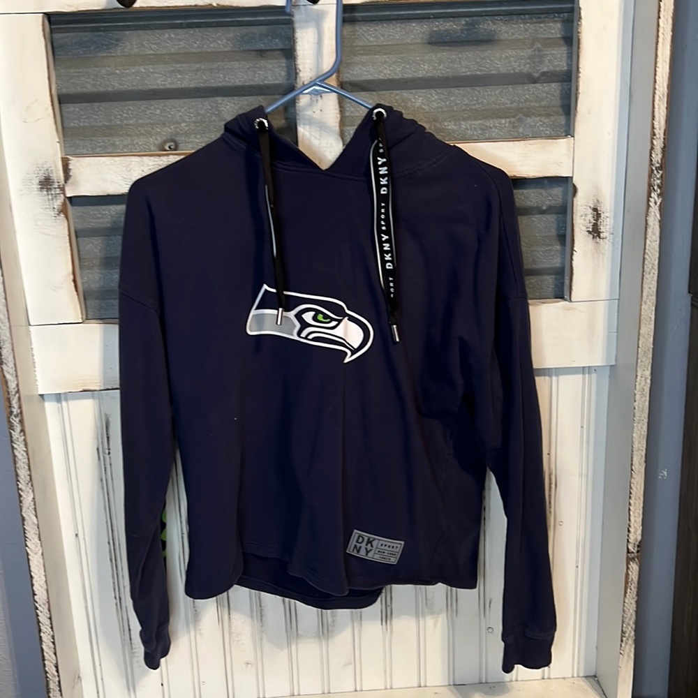 Crop top Seahawks sweatshirt